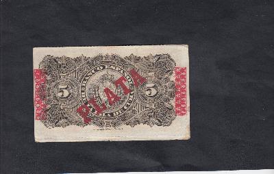 Beschrijving achterzijde: PLATA